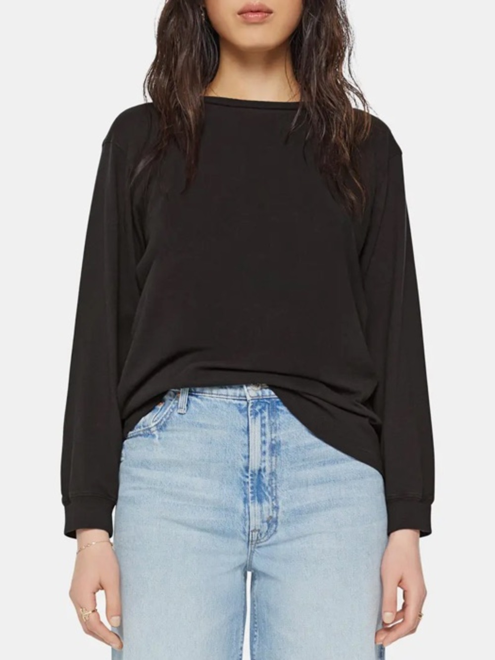 MOTHER Denim The Long Sleeve Rowdy Long Sleeve T Shirt Size XS